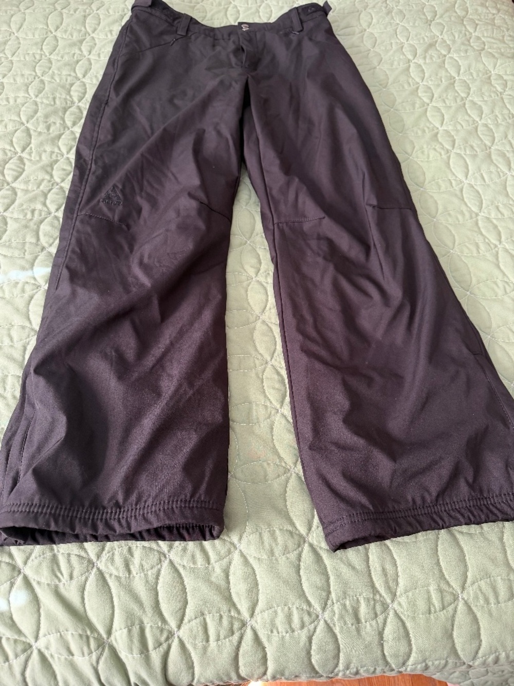 Black Ski pants women medium